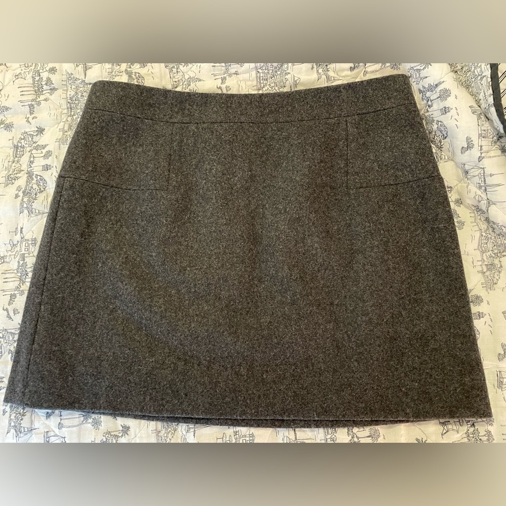 JCrew Miniskirt Style 14275 - Charcoal Grey